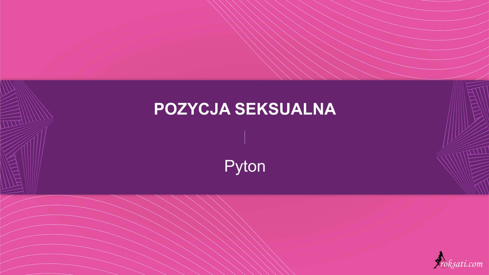 Pozycja seksualna – Pyton